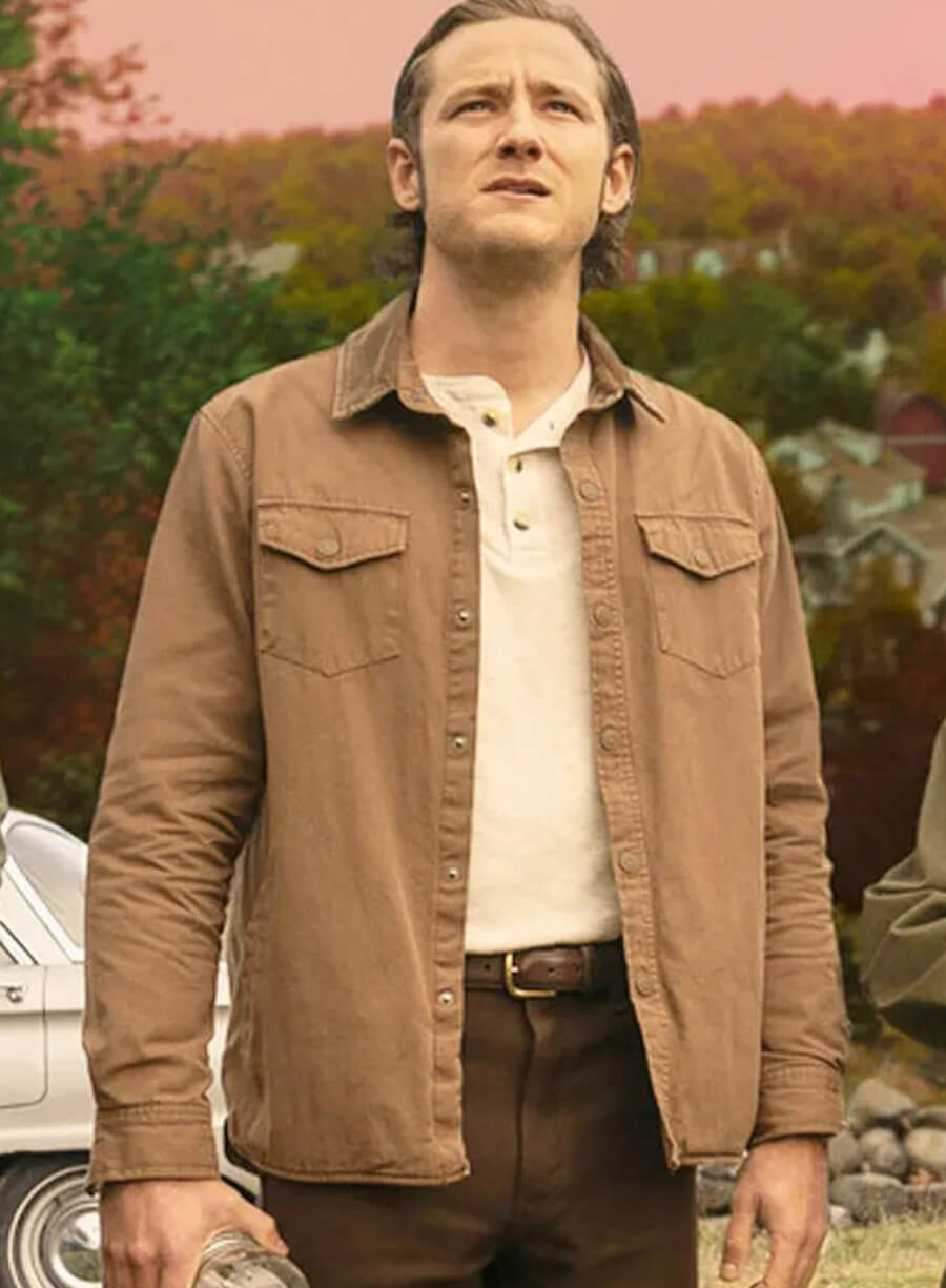 Harpoon Ben Mears Inspired Brown Cotton Fabric Cotton Jacket - Salem's Lot Style