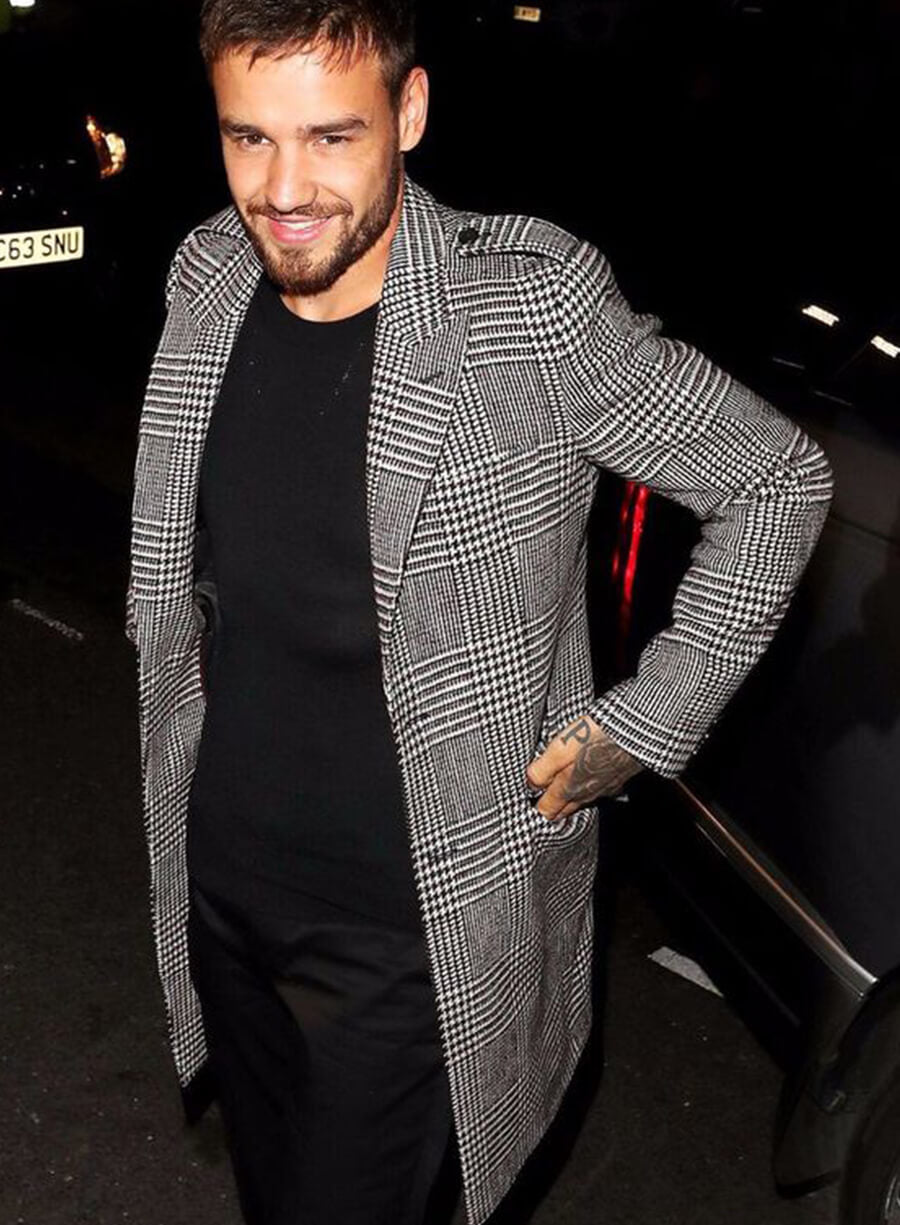 Harpoon Liam Payne Long Inspired Grey Coat
