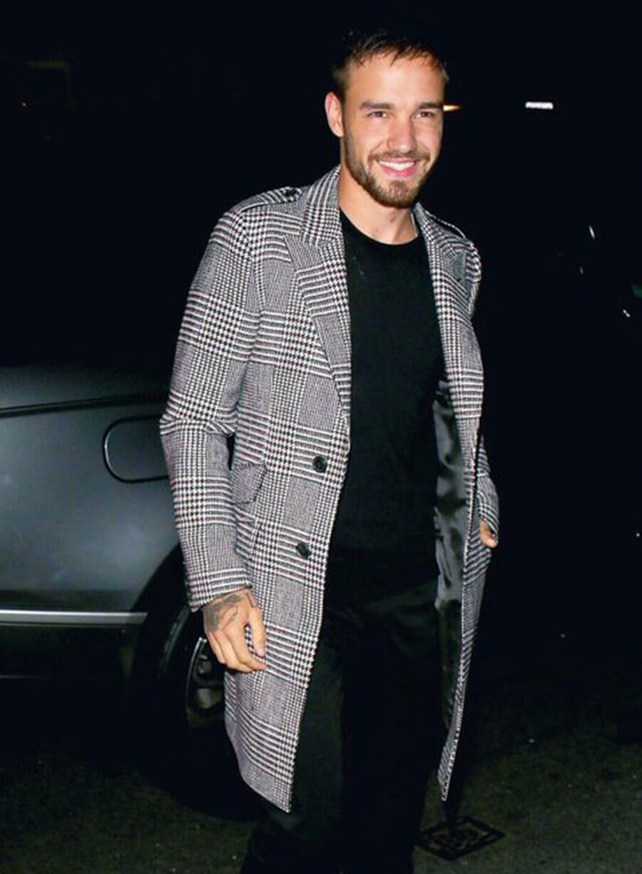 Harpoon Liam Payne Long Inspired Grey Coat