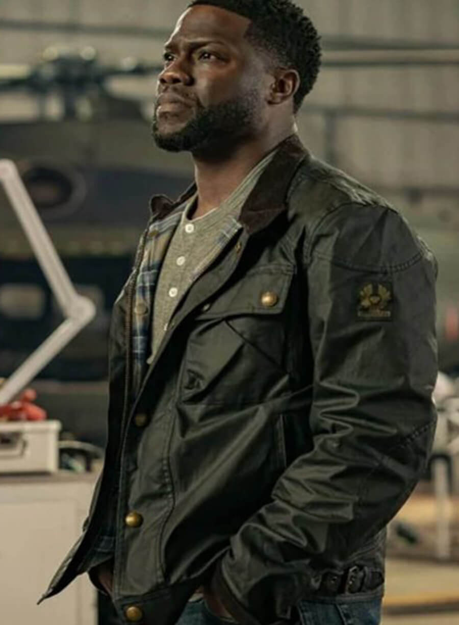 Harpoon Cyrus Inspired Black Leather Jacket - Lift 2024 Style