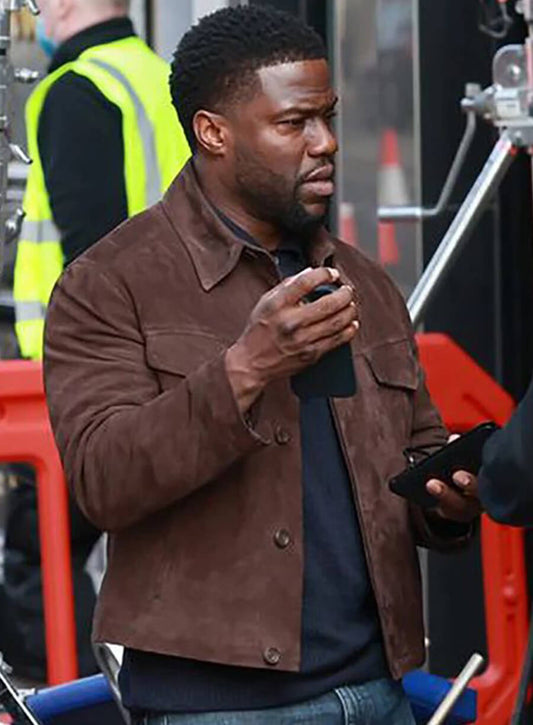 Harpoon Cyrus Inspired Brown Leather Jacket - Lift 2024 Style