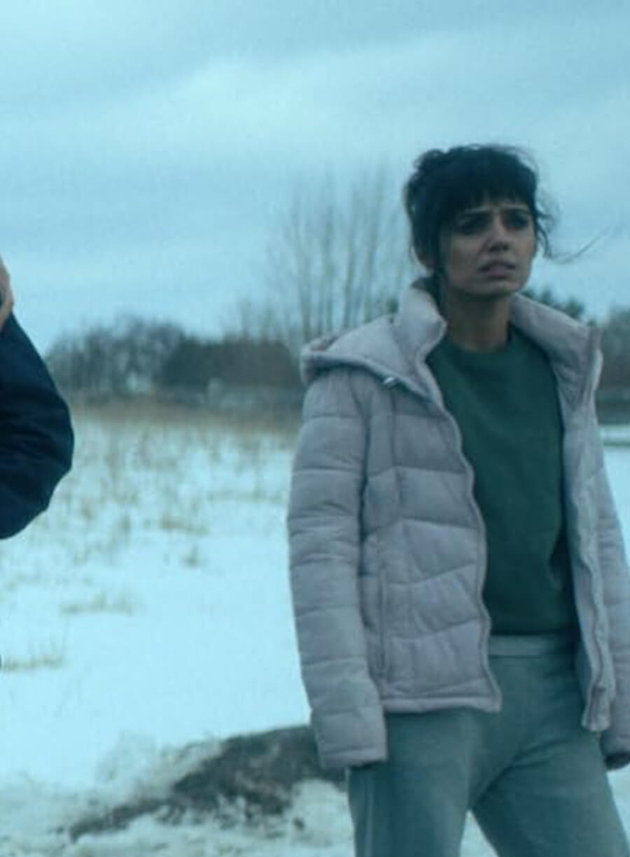 Harpoon Lila Pitts Inspired White Hooded Jacket - The Umbrella Academy Style