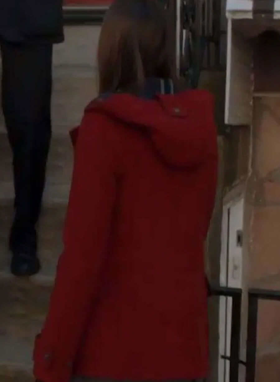 Harpoon Courtney Lane Inspired Red Coat - Law & Order SVU Style