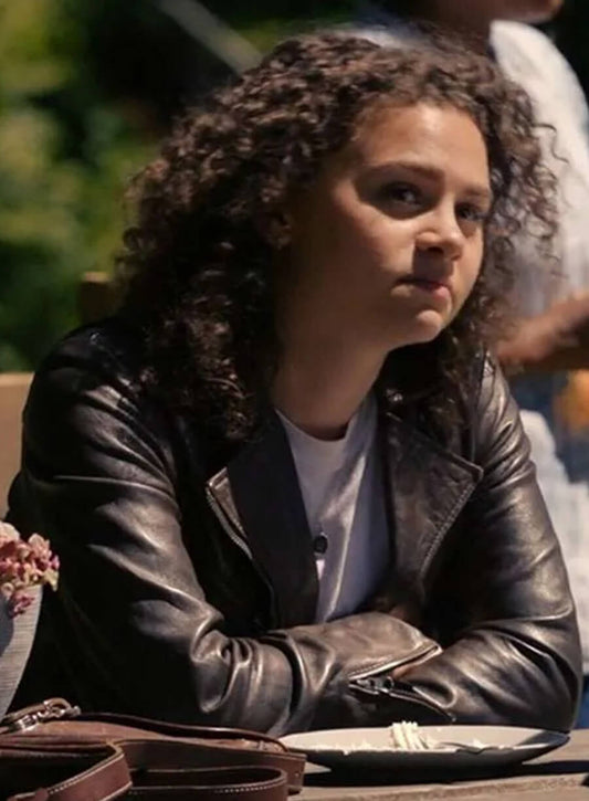Harpoon Naya Vasquez Inspired Black Leather Jacket - Untamed 2025 Style