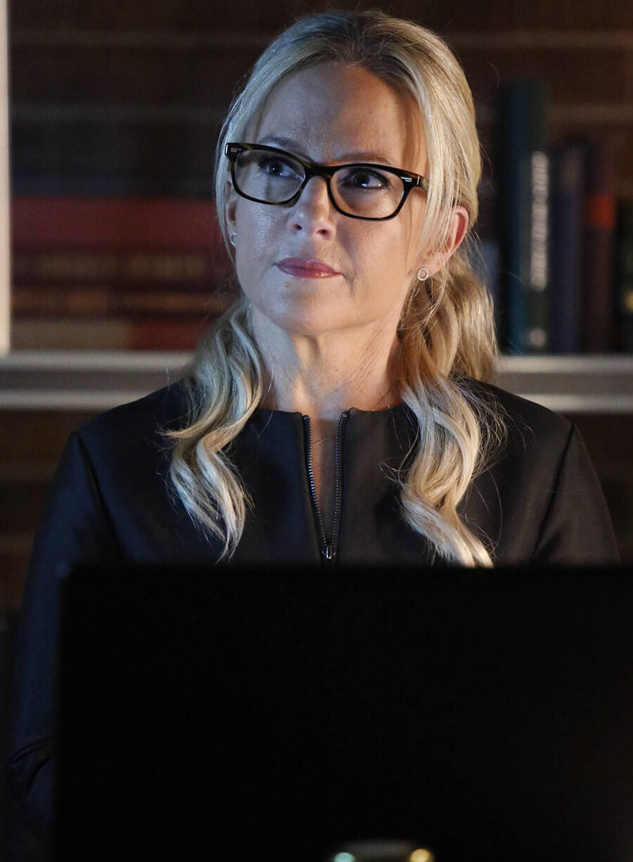 Harpoon Linda Martin Inspired Black Leather Jacket - Lucifer S02 Style