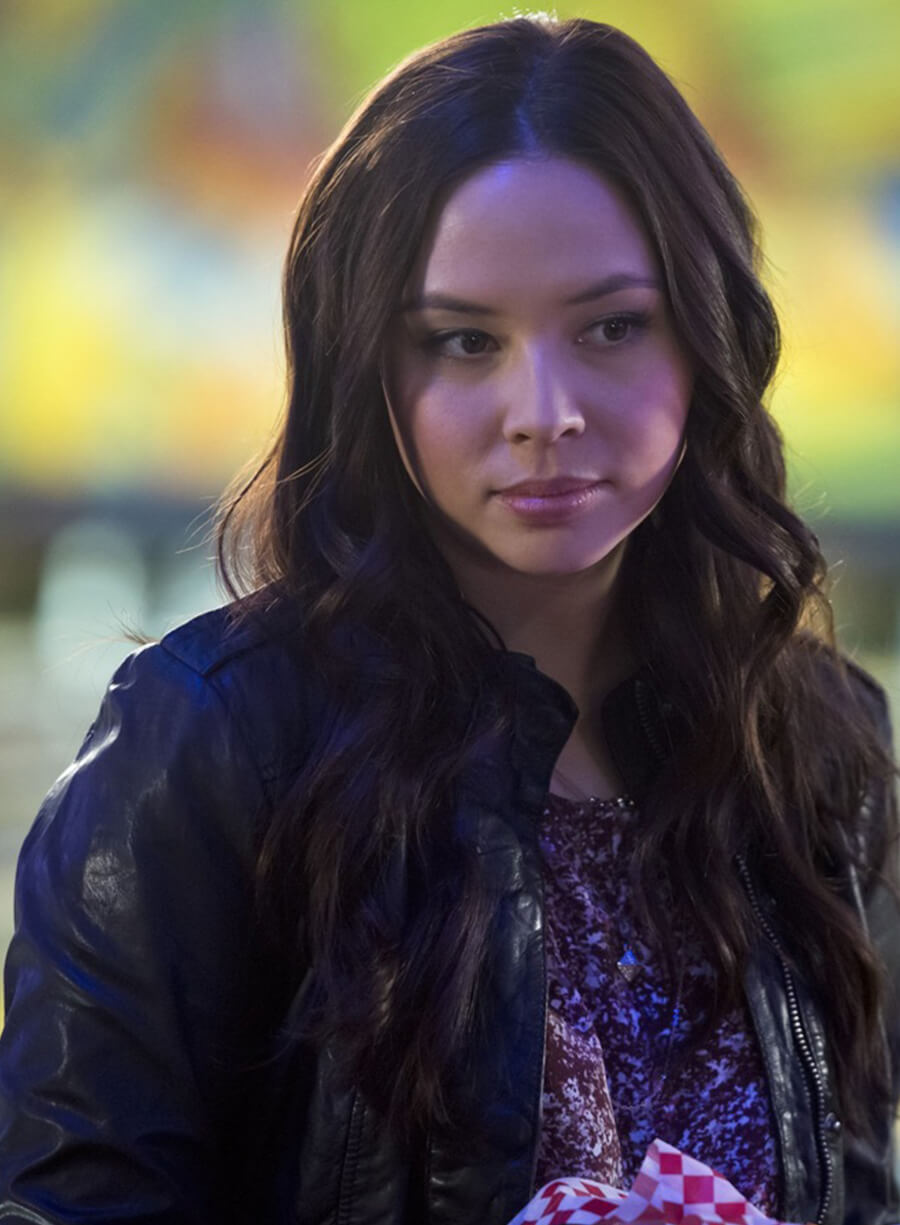 Harpoon Linda Park Inspired Black Leather Jacket - The Flash Style