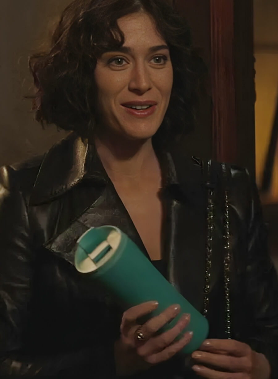 Harpoon Alex Forrest Inspired Black Real Leather Leather Jacket - Fatal Attraction Style