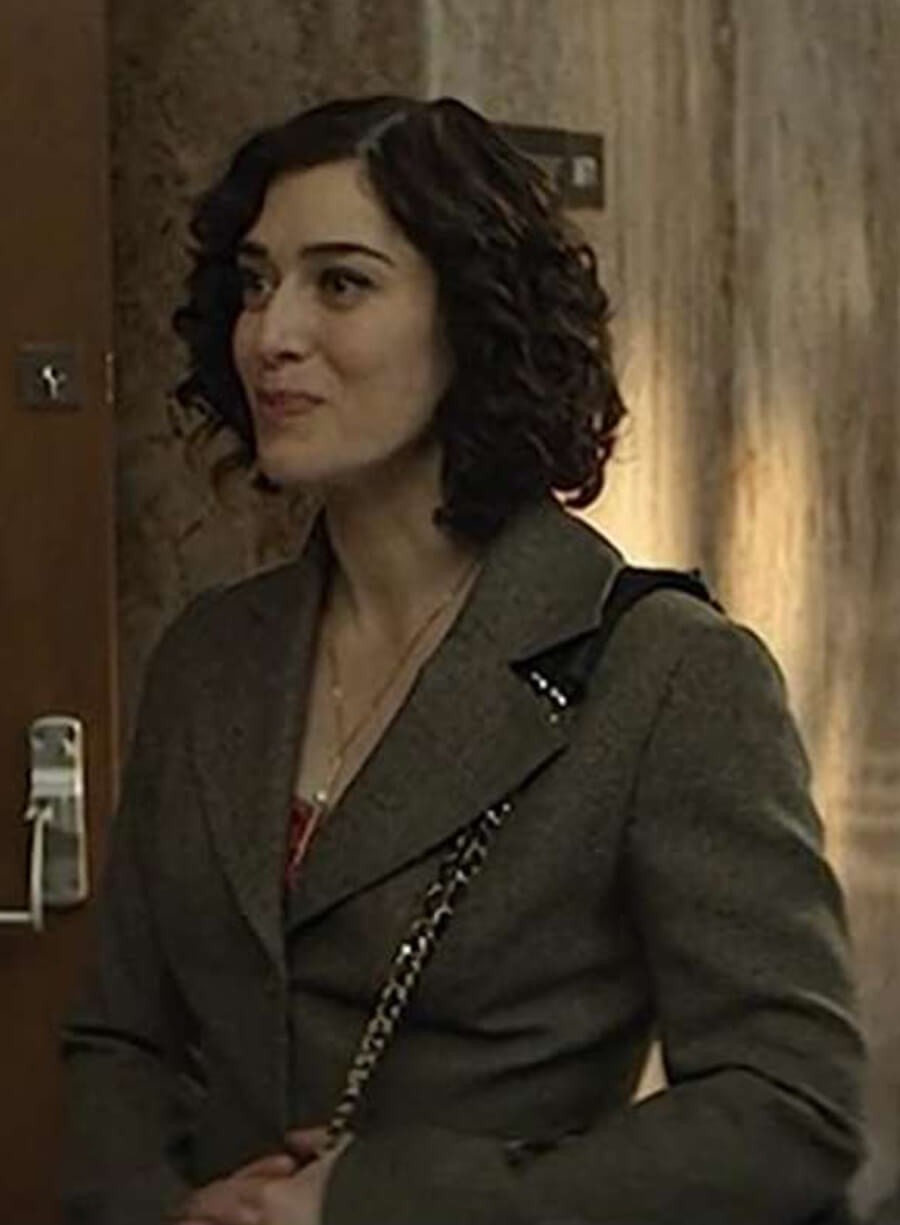 Harpoon Alex Forrest Inspired Grey Wool Fabric Wool Jacket - Fatal Attraction Style