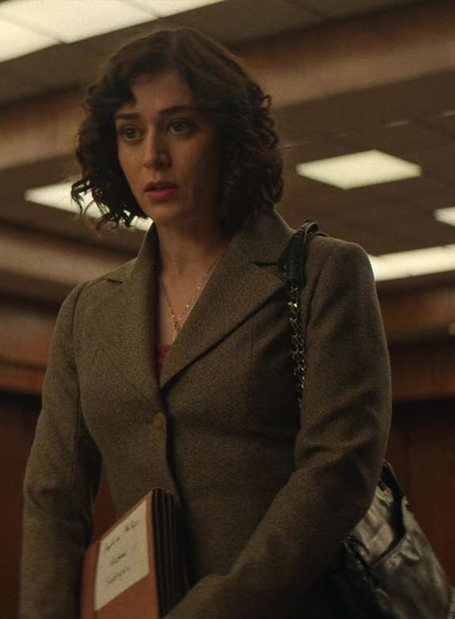 Harpoon Alex Forrest Inspired Grey Wool Fabric Wool Jacket - Fatal Attraction Style