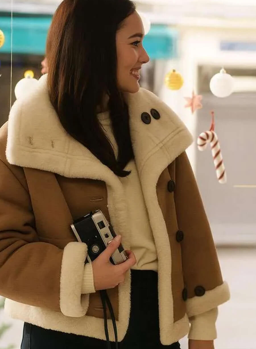 Harpoon Belly Inspired Brown Leather Jacket - The Summer I Turned Pretty Style