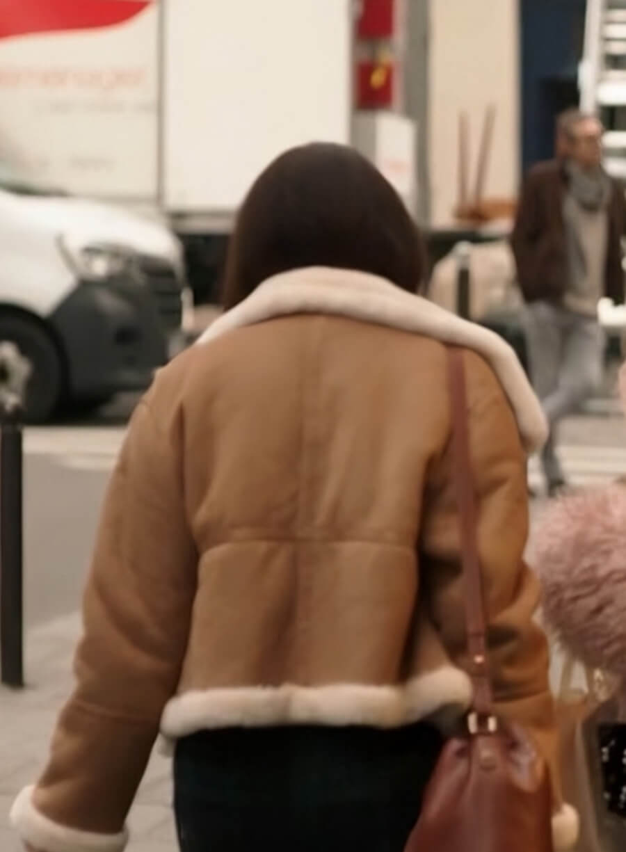Harpoon Belly Inspired Brown Leather Jacket - The Summer I Turned Pretty Style
