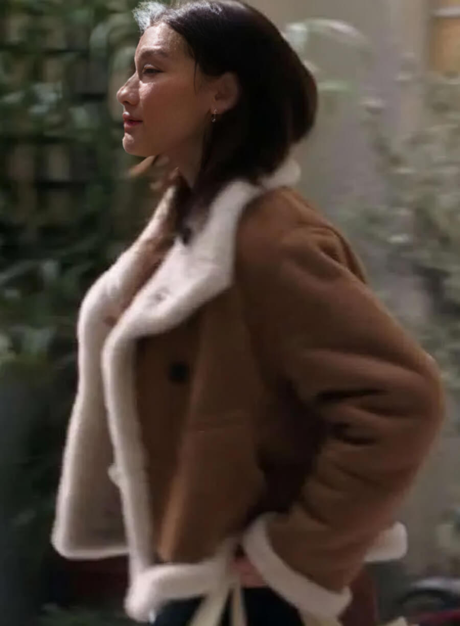 Harpoon Belly Inspired Brown Leather Jacket - The Summer I Turned Pretty Style