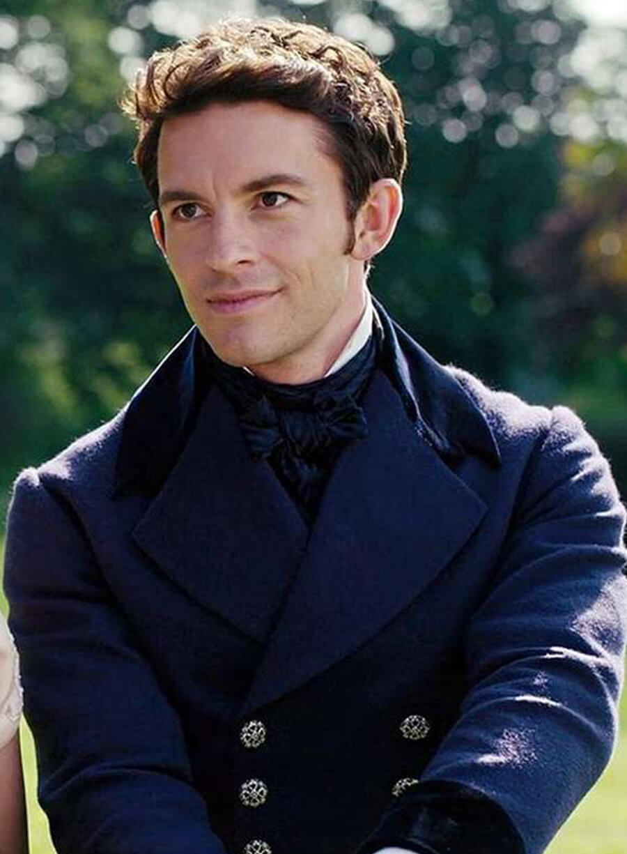 Harpoon Lord Anthony Bridgerton Inspired Blue Coat - Bridgerton S03 Style