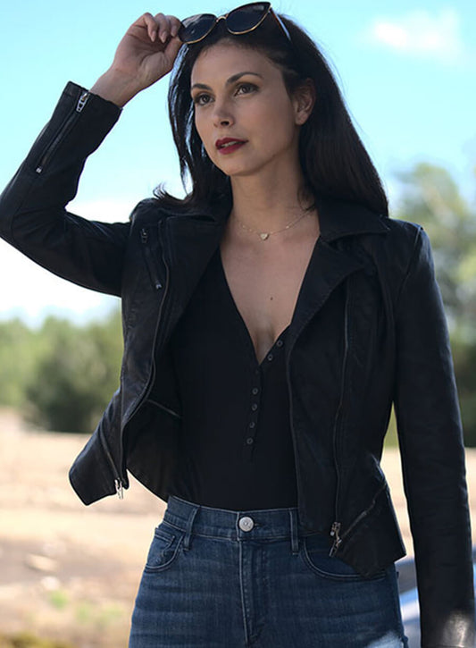 Harpoon Lorena Nascimento Inspired Black Biker Jacket - Last Looks Style
