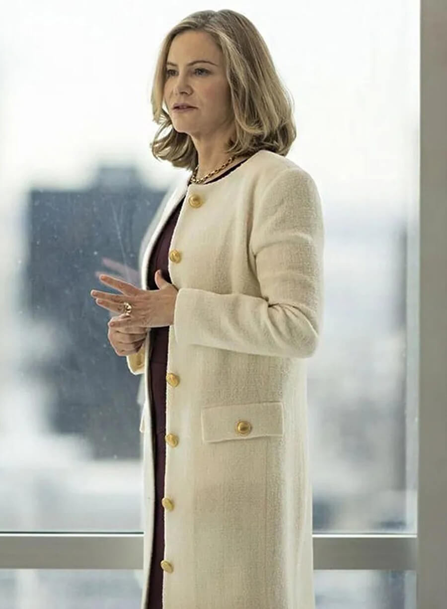 Harpoon Lorraine Lyon Inspired White Coat - Fargo Tv Series Style