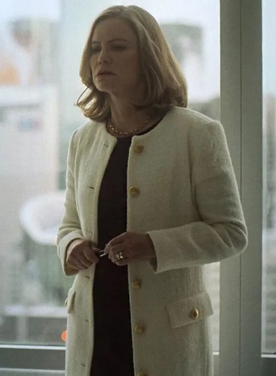 Harpoon Lorraine Lyon Inspired White Coat - Fargo Tv Series Style