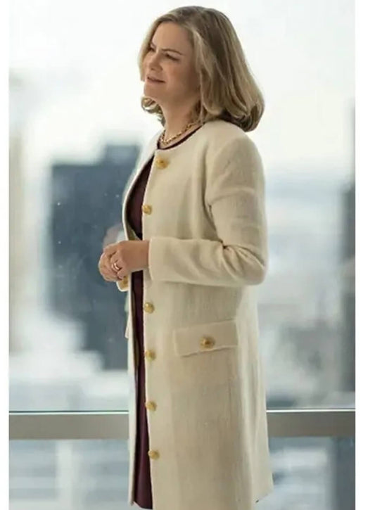 Harpoon Lorraine Lyon Inspired White Coat - Fargo Tv Series Style