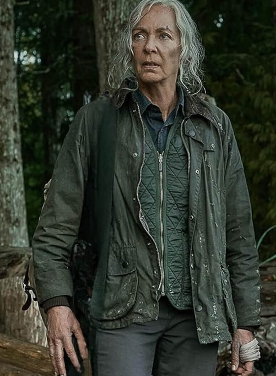 Harpoon Lou Adell Inspired Green Leather Jacket