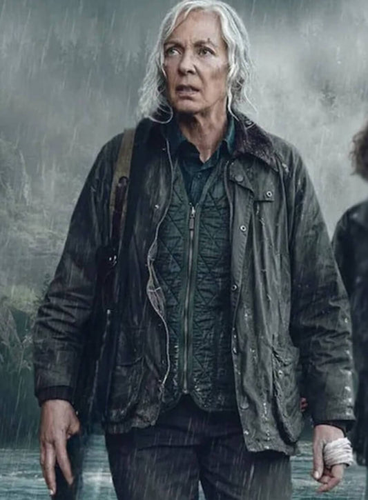 Harpoon Lou Adell Inspired Green Leather Jacket