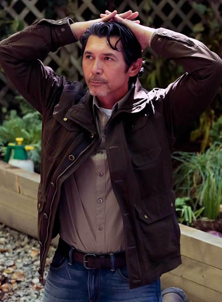 Harpoon Saul Guerrero Inspired Brown Cotton Fabric Cotton Jacket - Blindspot Tv Series Style