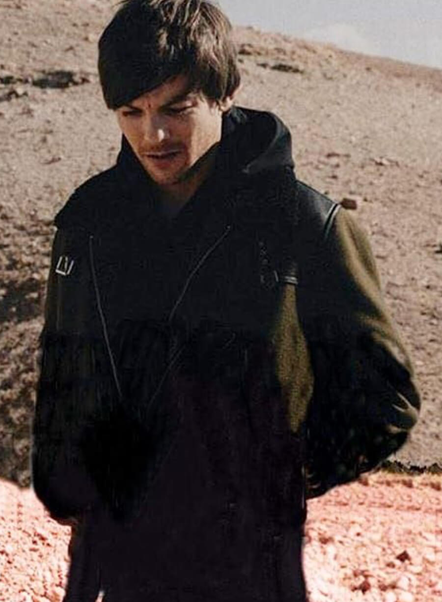 Harpoon Louis Tomlinson Inspired Multicolor Hooded Jacket