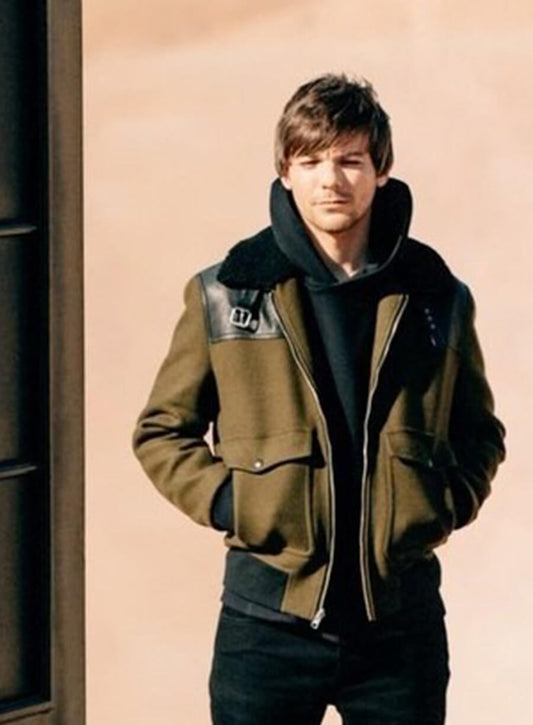 Harpoon Louis Tomlinson Inspired Multicolor Hooded Jacket
