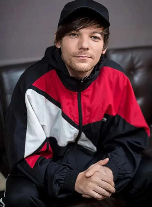 Harpoon Louis Tomlinson Track Inspired Multicolor Hooded Jacket