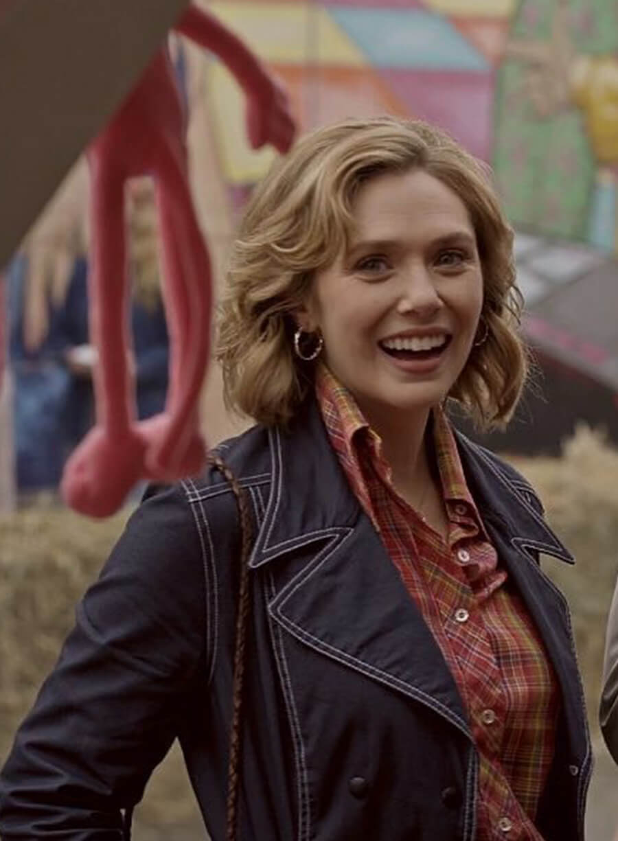 Harpoon Candy Montgomery Inspired Blue Leather Jacket - Love and Death Style
