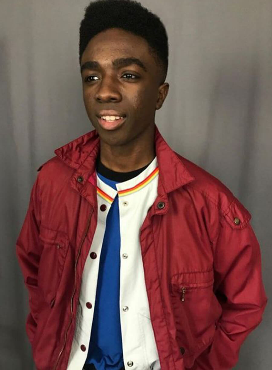 Harpoon Lucas Sinclair Inspired Maroon Cotton Jacket - Stranger Things Style
