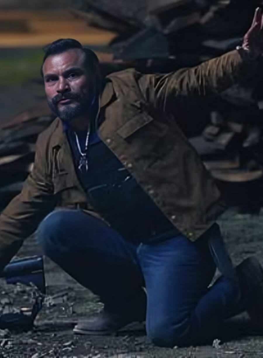 Harpoon Armando Guerrero Inspired Brown Leather Jacket - Counterattack 2025 Style