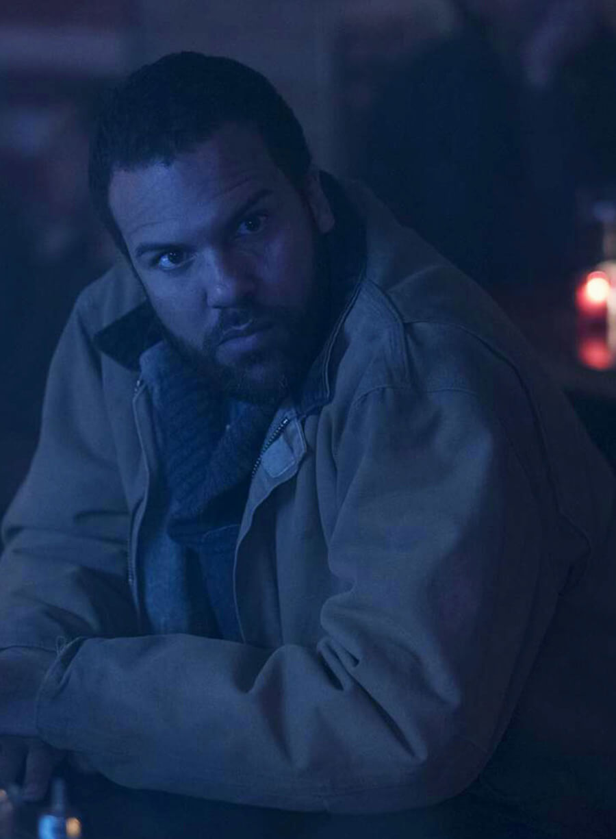 Harpoon Luke Bankole Inspired Brown Cotton Fabric Cotton Jacket - The Handmaid's Tale S02 Style