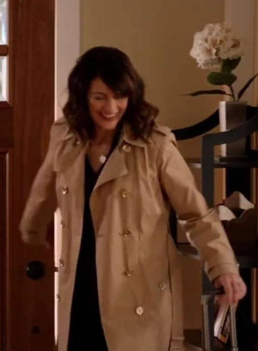 Harpoon Lynne Inspired Brown Real Leather Coat - High School Musical The Series Style