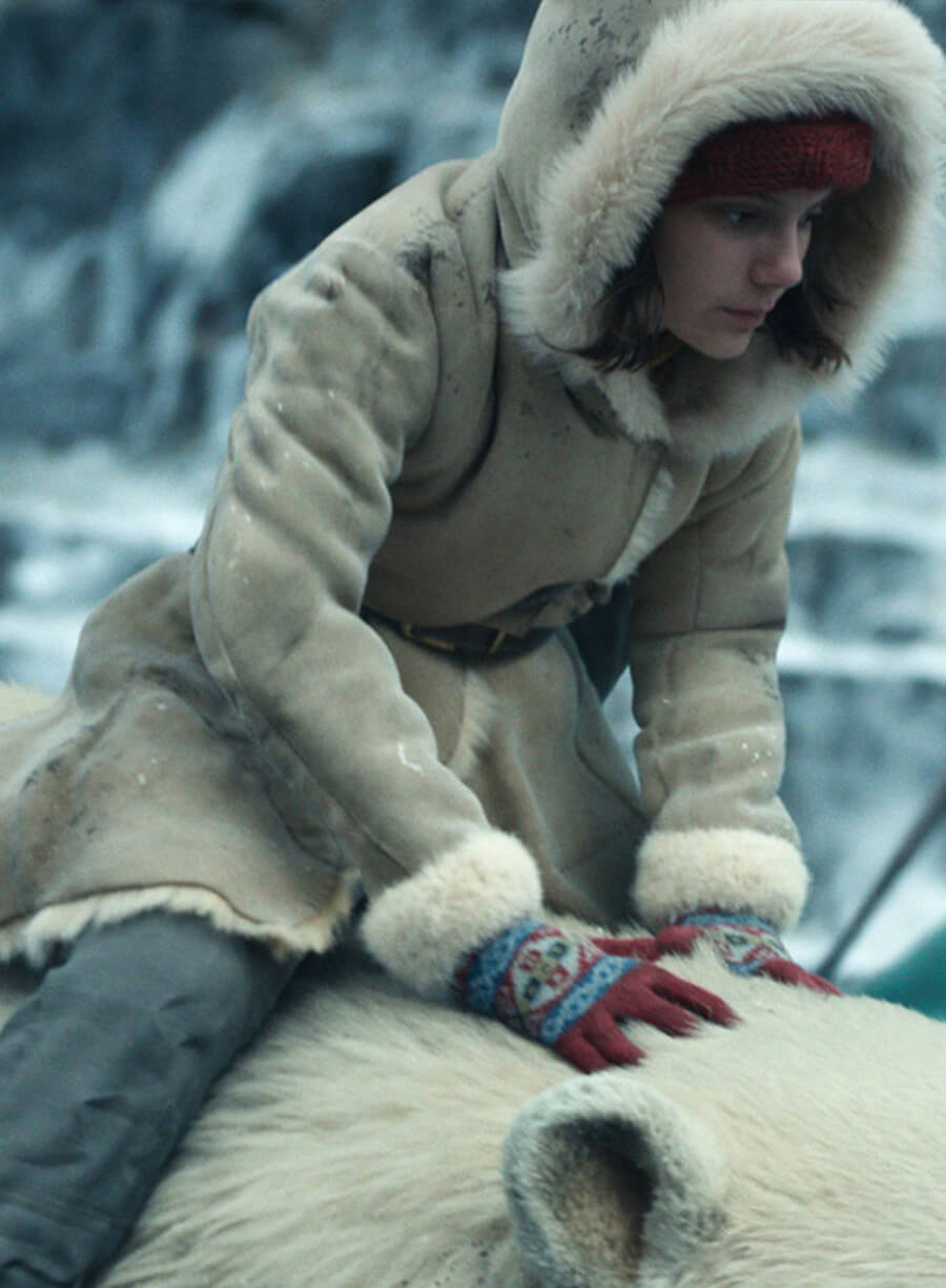 Harpoon Lyra Belacqua Inspired Beige Coat - His Dark Materials Style