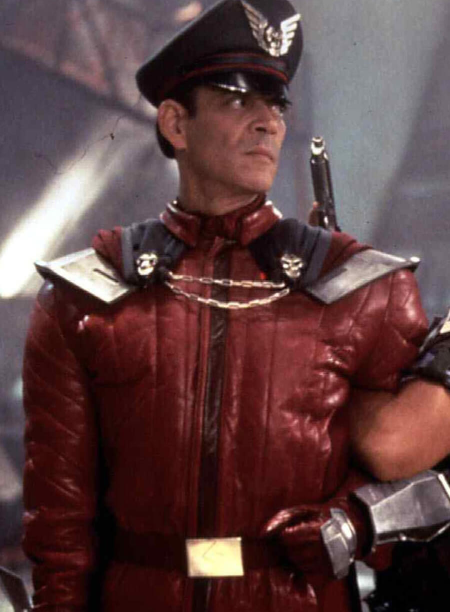 Harpoon M. Bison Inspired Red Leather Jacket - Street Fighter 1994 Style