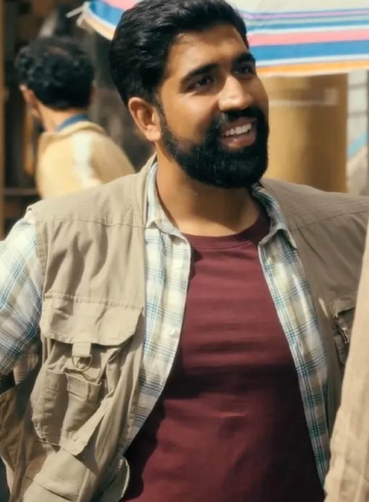 Harpoon Dr. Charan Nathoo Inspired Beige Cotton Jacket - Prime Target Style