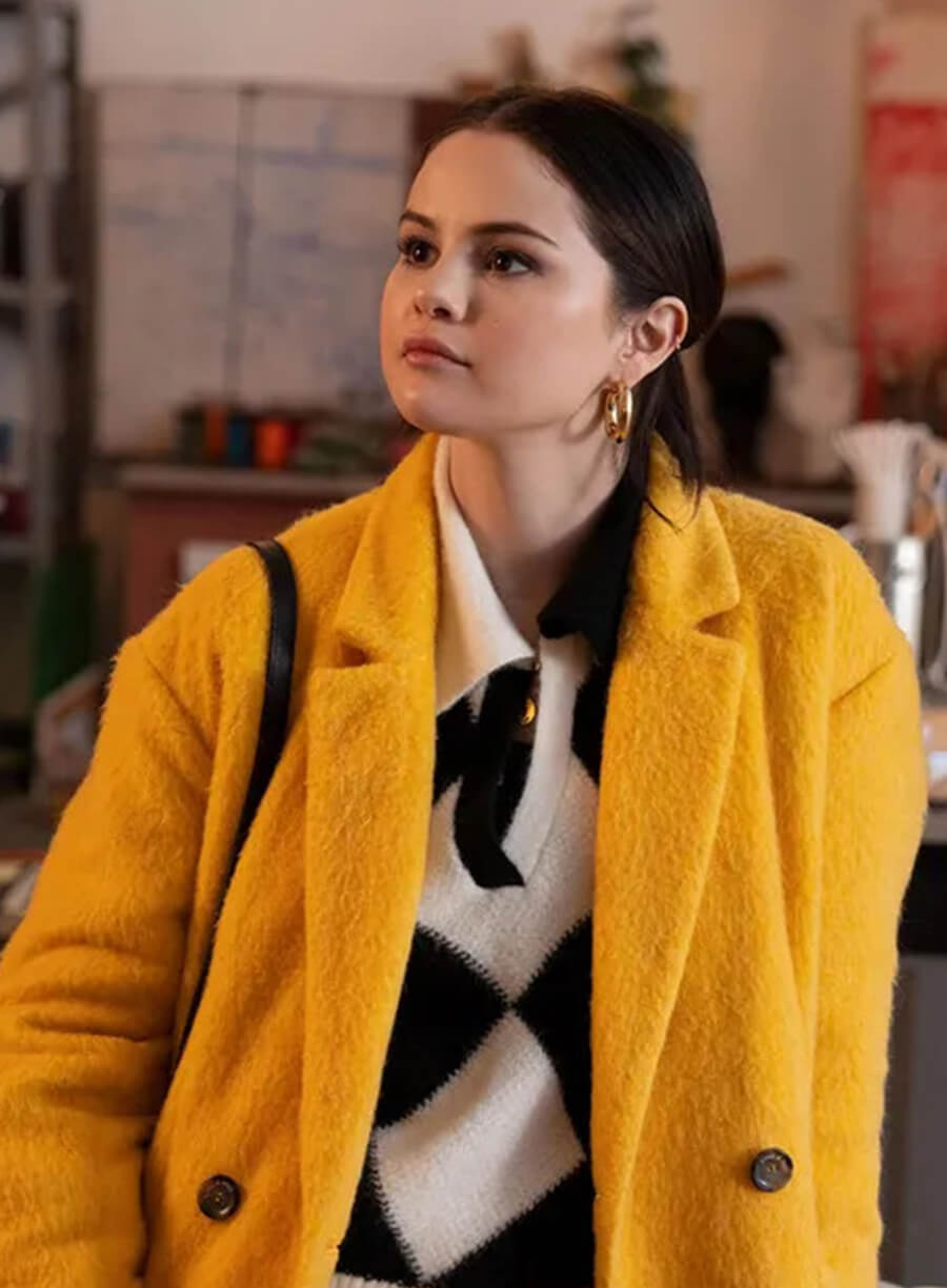 Harpoon Mabel Mora Inspired Yellow Coat - Only Murders in the Building Style