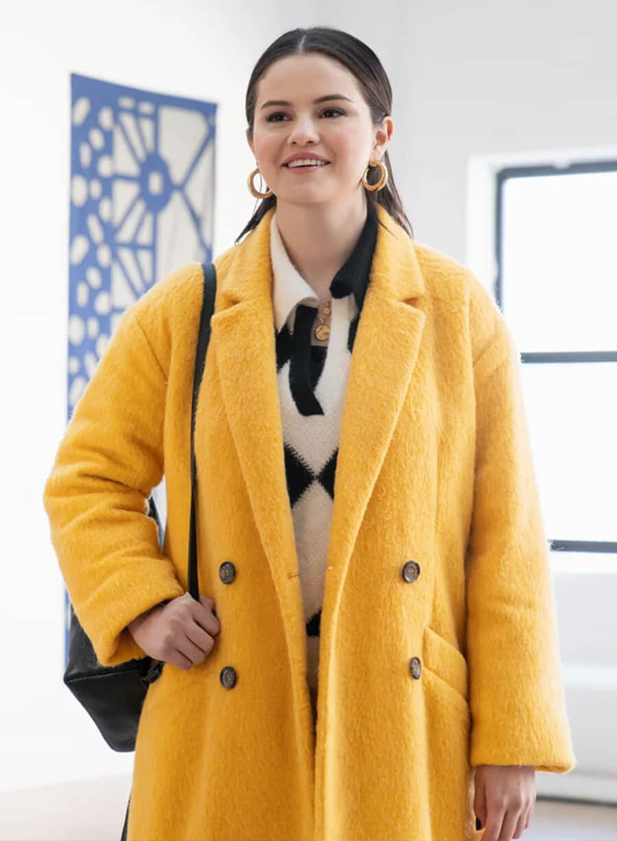 Harpoon Mabel Mora Inspired Yellow Coat - Only Murders in the Building Style