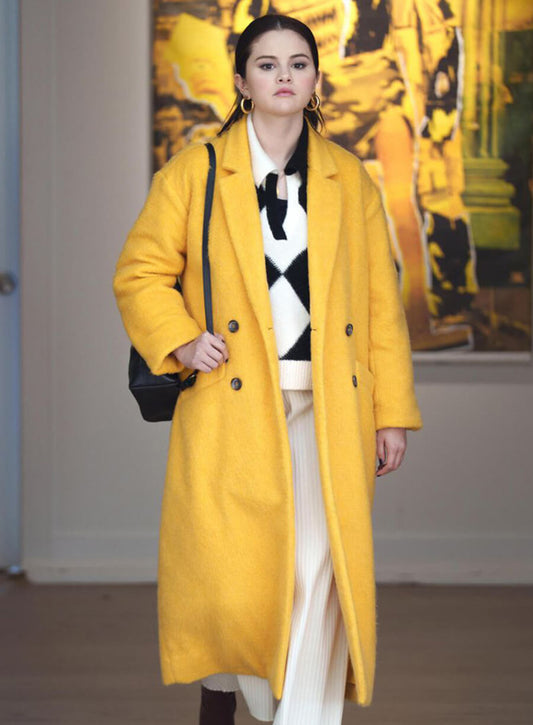 Harpoon Mabel Mora Inspired Yellow Coat - Only Murders in the Building Style