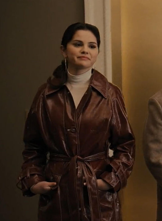 Harpoon Mabel Mora Inspired Brown Coat - Only Murders in the Building Style