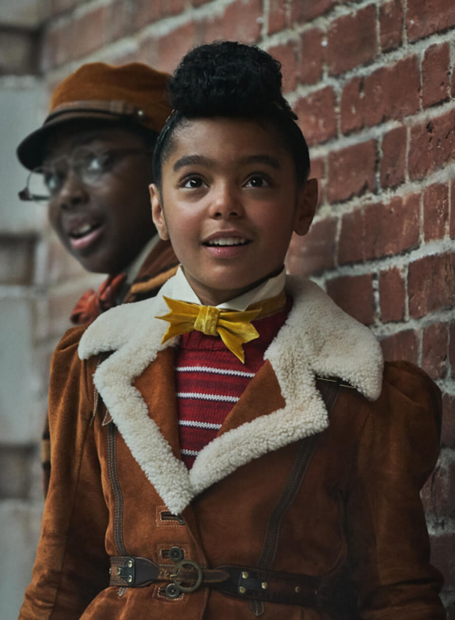 Harpoon Journey Inspired Brown Suede Leather Leather Jacket - Jingle Jangle: A Christmas Journey Style