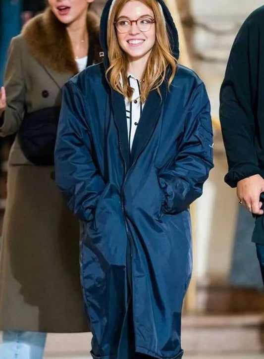 Harpoon Julia Cornwall Inspired Blue Coat - Madame Web 2024 Style