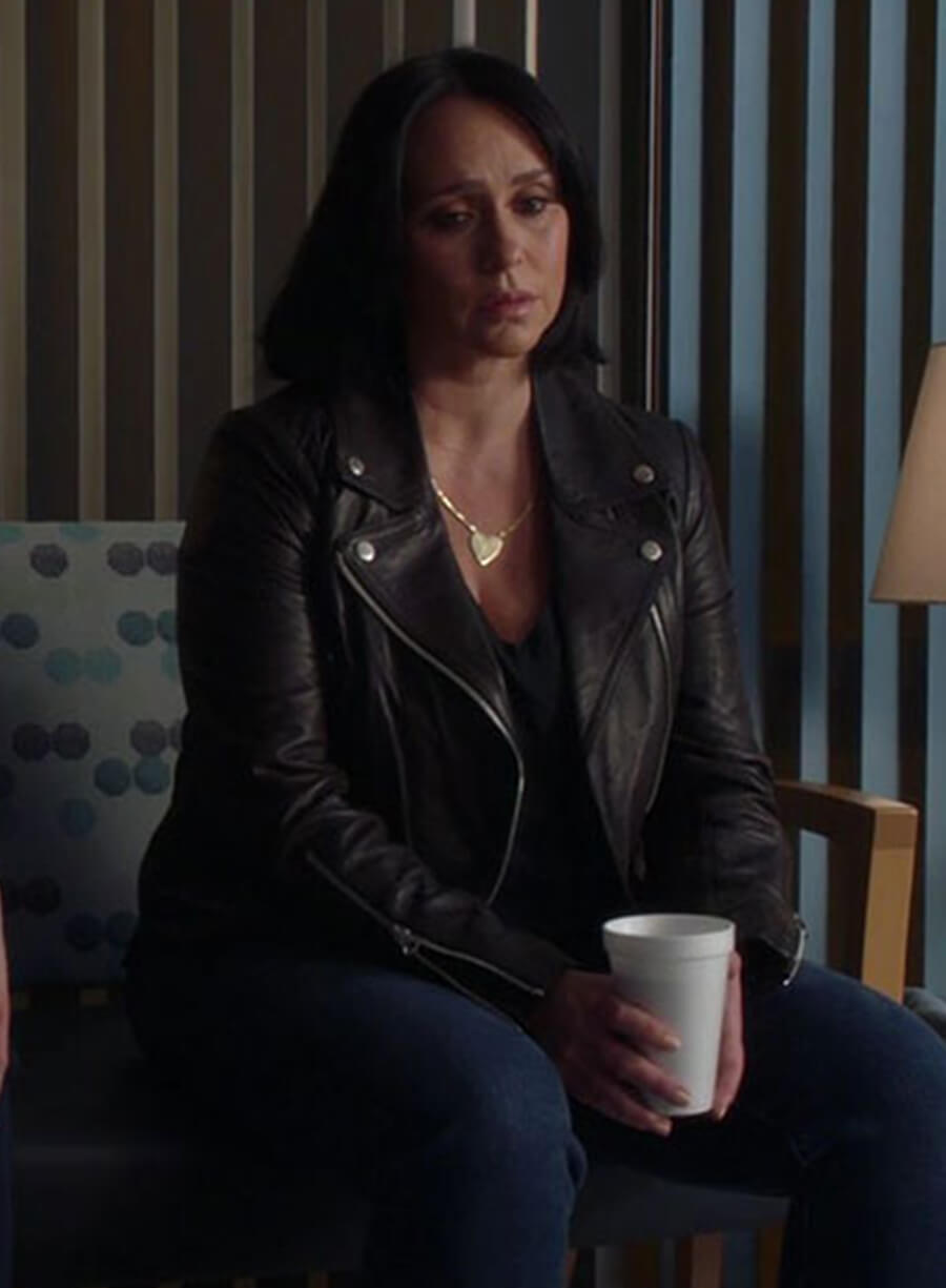 Harpoon Maddie Kendall Inspired Black Biker Jacket - 9-1-1 Style