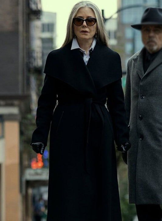 Harpoon Madeline Usher Inspired Black Coat - The Fall of the House of Usher Style