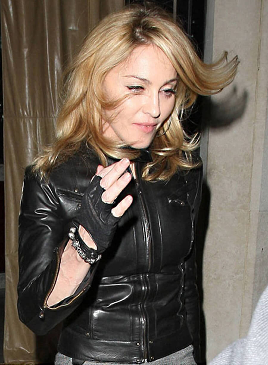 Harpoon Madonna Inspired Leather Jacket