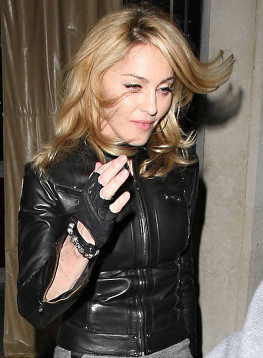 Harpoon Madonna Inspired Leather Jacket