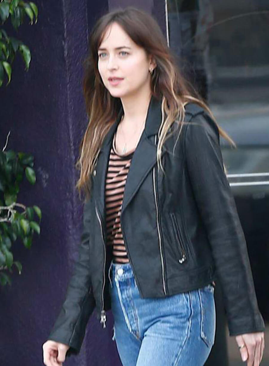 Harpoon Maggie Sherwoode Inspired Black Leather Jacket - The High Note Style