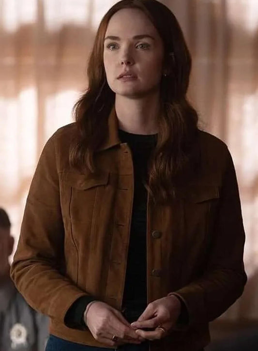 Harpoon Maggie Sullivan Inspired Brown Leather Jacket - Sullivan's Crossing Style