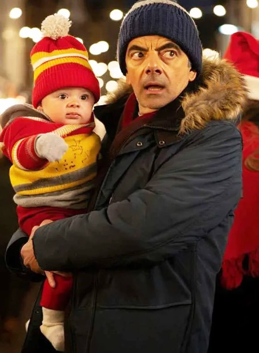 Harpoon Trevor Bingley Inspired Blue Leather Jacket - Man VS Baby S01 Style