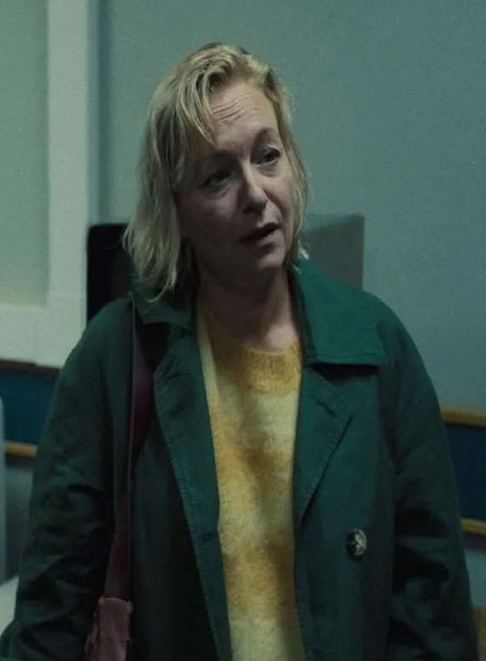 Harpoon Manda Miller Inspired Green Coat - Adolescence 2025 Style