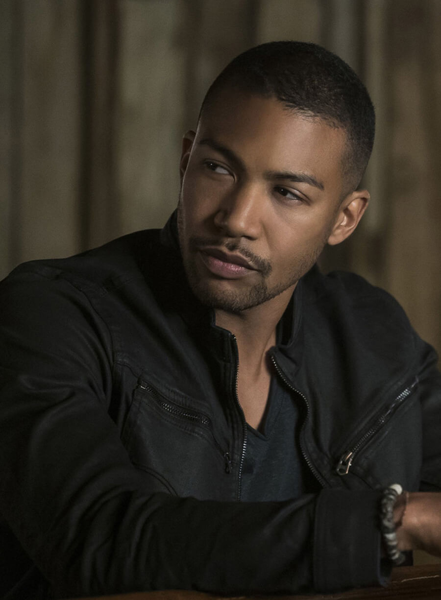Harpoon Marcel Gerard Inspired Black Leather Jacket - The Originals S04 Style